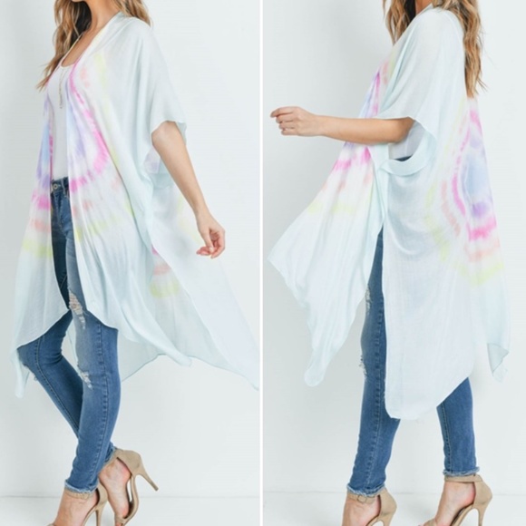 Tie Dye Kimono - Picture 2 of 13